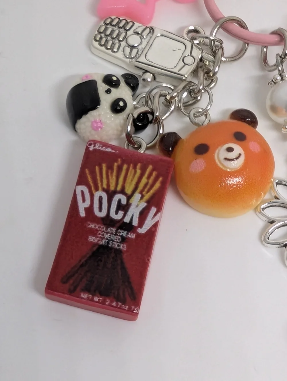 Handmade Long Hachi Nana Komatsu Nana Anime Strawberry Keychain - Picture 5 of 15
